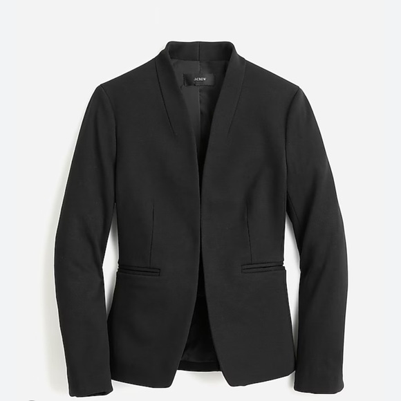 J. Crew Jackets & Blazers - J Crew Women’s Going-Out Black Blazer in Stretch Twill size 0